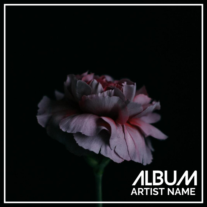 Album cover of rose Template | PosterMyWall