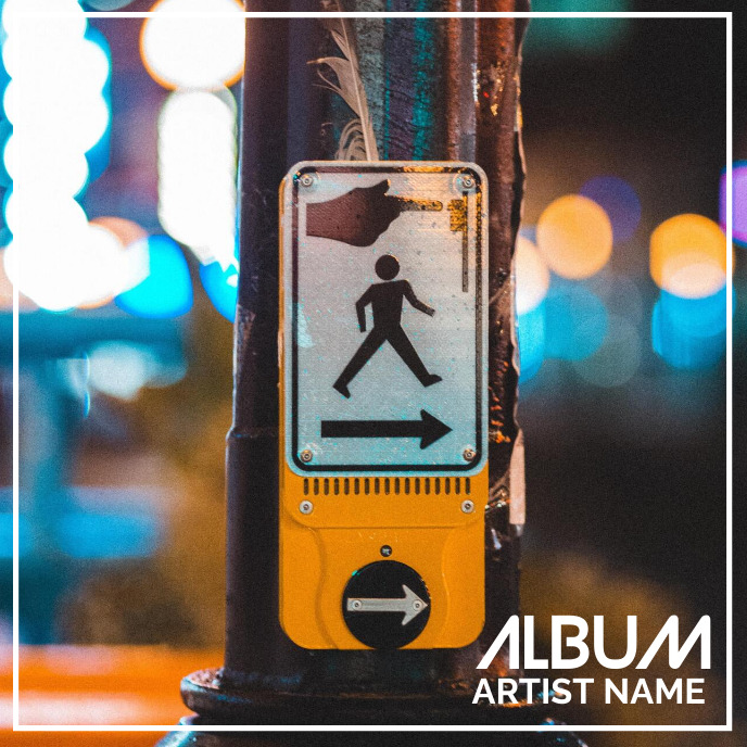 Back Cover Sign Album cover of sign Template | PosterMyWall