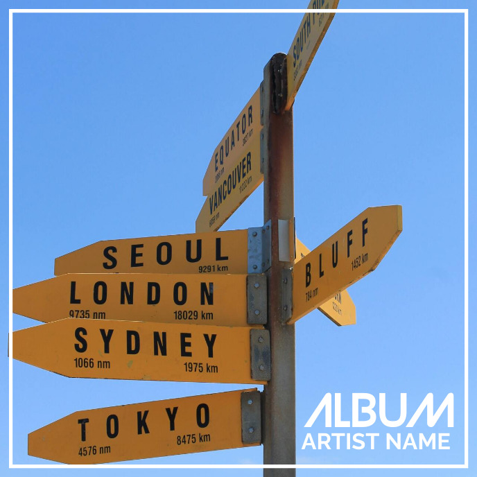 Back Cover Sign Album cover of sign Template | PosterMyWall
