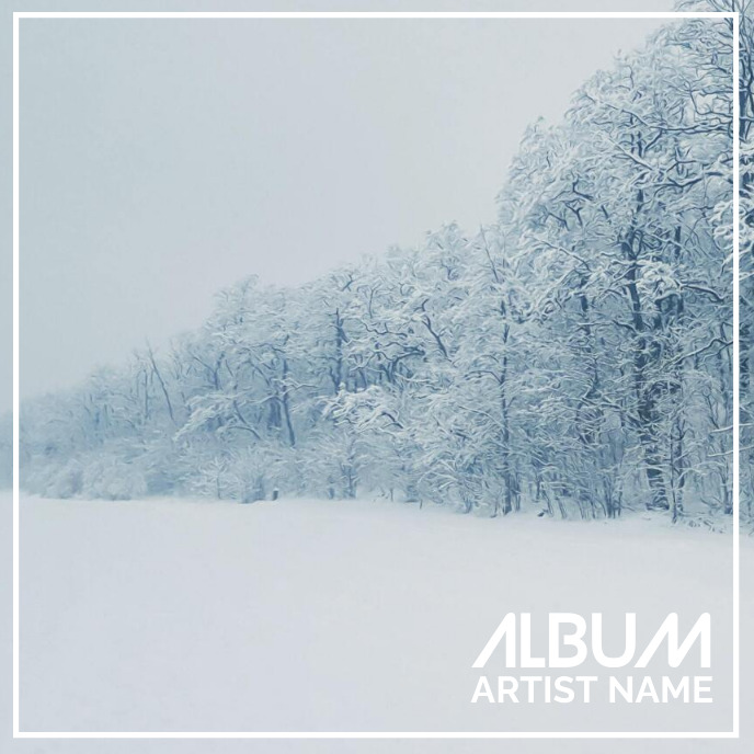 Copy of Album cover of snow | PosterMyWall