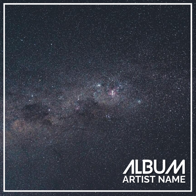 Album Cover Of Stars Template PosterMyWall album-cover-of-stars-template-postermywall