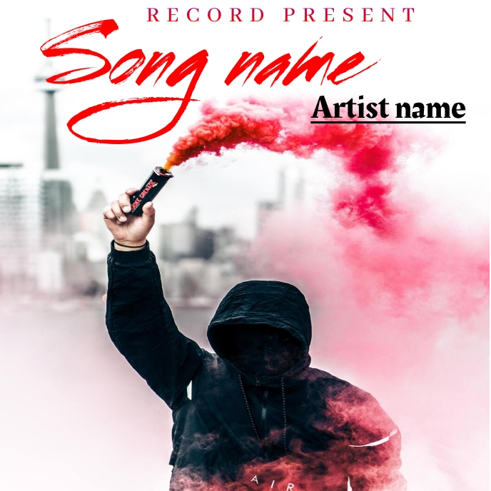 Album cover poster Template PosterMyWall