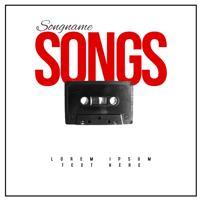 album cover poster Template PosterMyWall