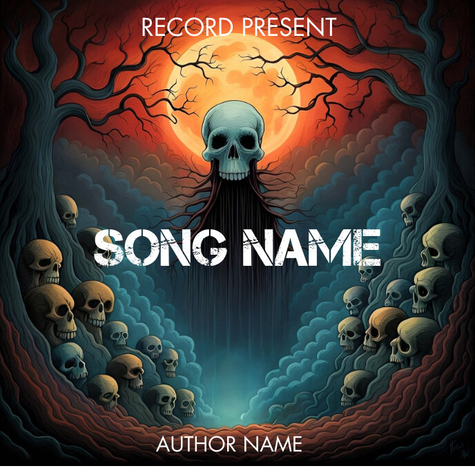 Album cover poster Template PosterMyWall