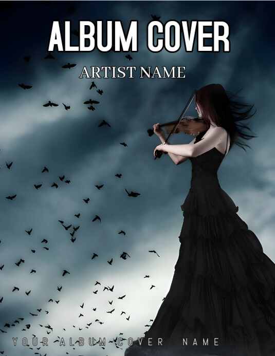 album cover poster Template PosterMyWall