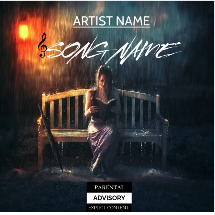 Album cover poster Template PosterMyWall