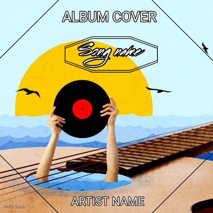 Album cover poster Template PosterMyWall Album cover poster Template PosterMyWall