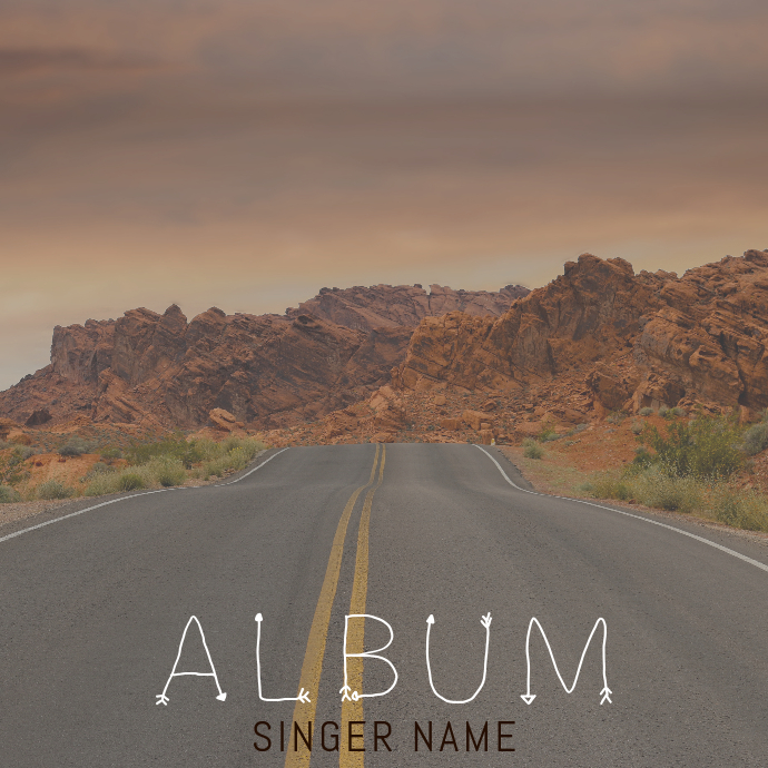 Album Cover Template PosterMyWall