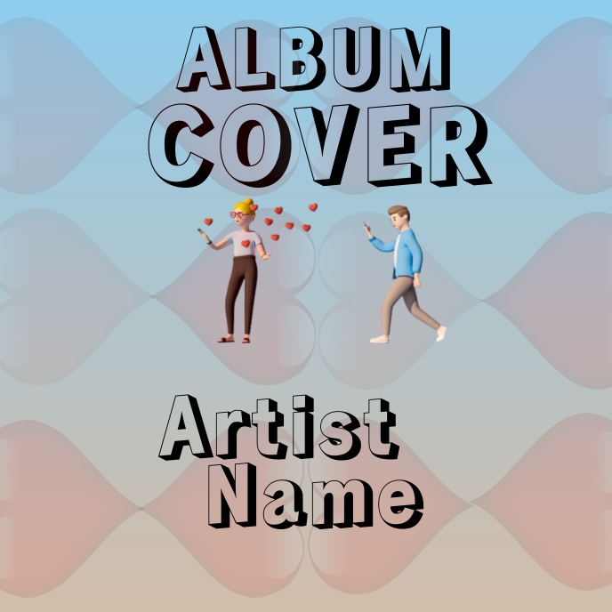 ALBUM COVER TEMPALTE Capa de álbum template