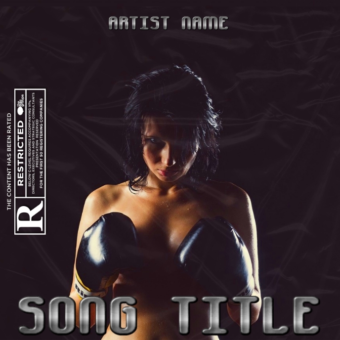 Album cover template  by finesse truth