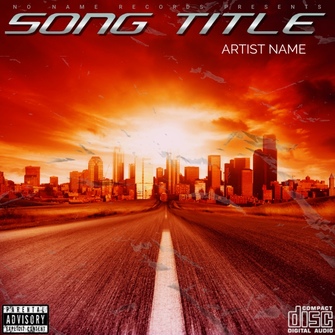 Album cover template  by finesse truth