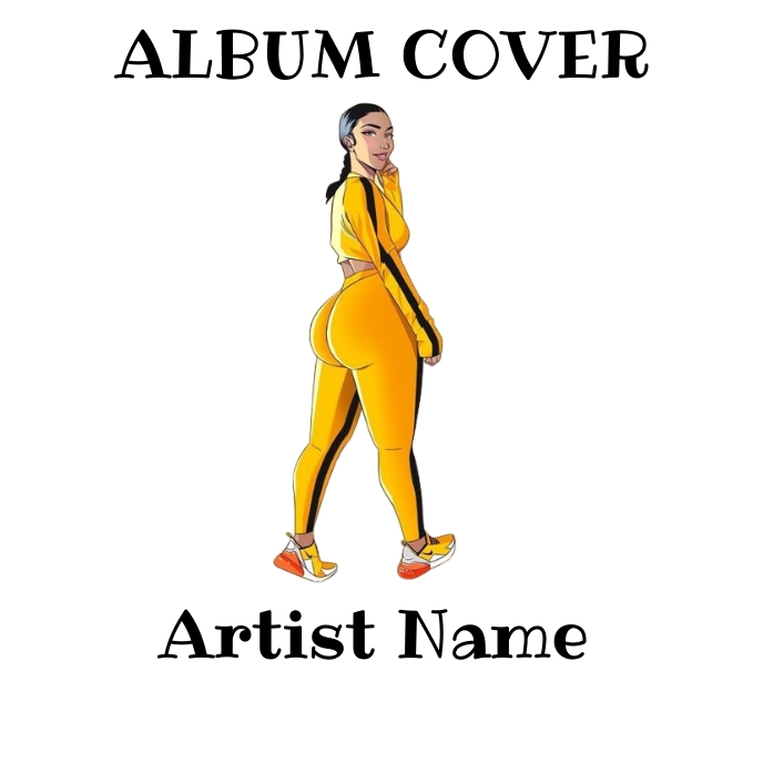 ALBUM COVER TEMPLATE PosterMyWall