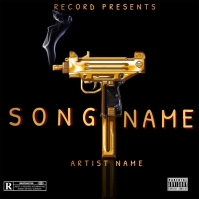 Gangster RAP Mixtape Cover Design Template | PosterMyWall