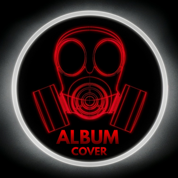 Hitam Album Cover Album Covers Templat | PosterMyWall