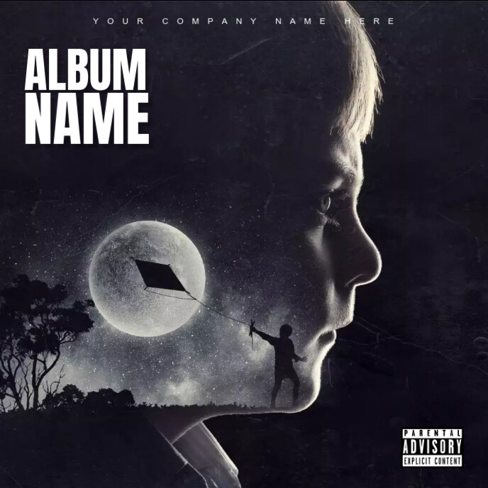 ALBUM COVER.E Template | PosterMyWall