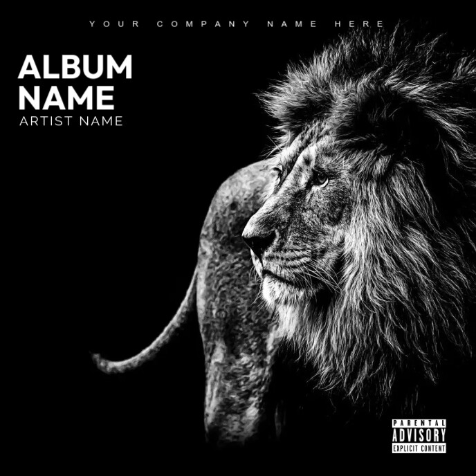 ALBUM COVER.E Template | PosterMyWall
