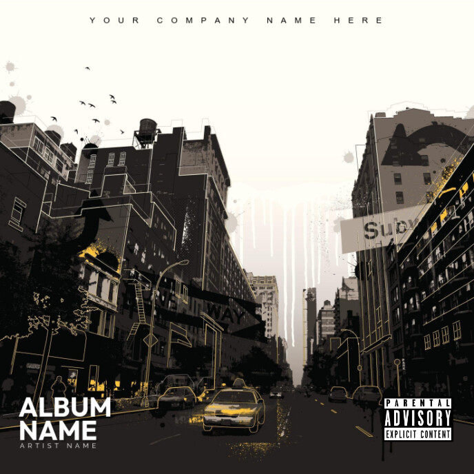 ALBUM COVER.E Template | PosterMyWall