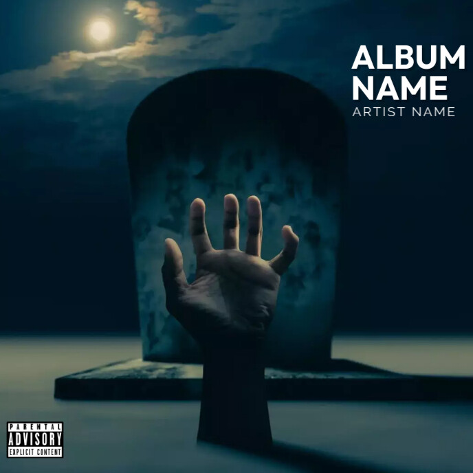 ALBUM COVER.E Template | PosterMyWall