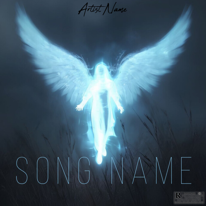 Copy of ALBUM COVER: Ethereal Angelic Figure Surrounded By Fog And ...