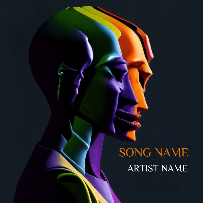 Album Label Template | PosterMyWall