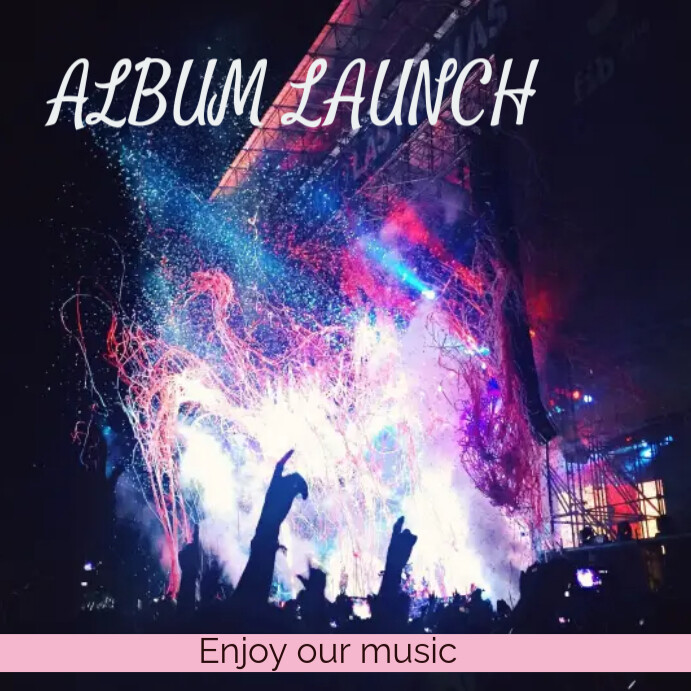 album launch Template | PosterMyWall