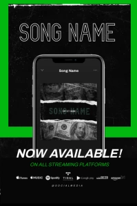 "New Single" NEW ALBUM RELEASE OUT Now Bannière 4' × 6' template