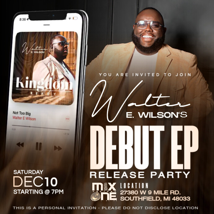 Album Release Flyer Template PosterMyWall Album Release Flyer Template PosterMyWall