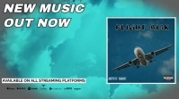 Album / Song announcement template งานแสดงผลงานแบบดิจิทัล (16:9)