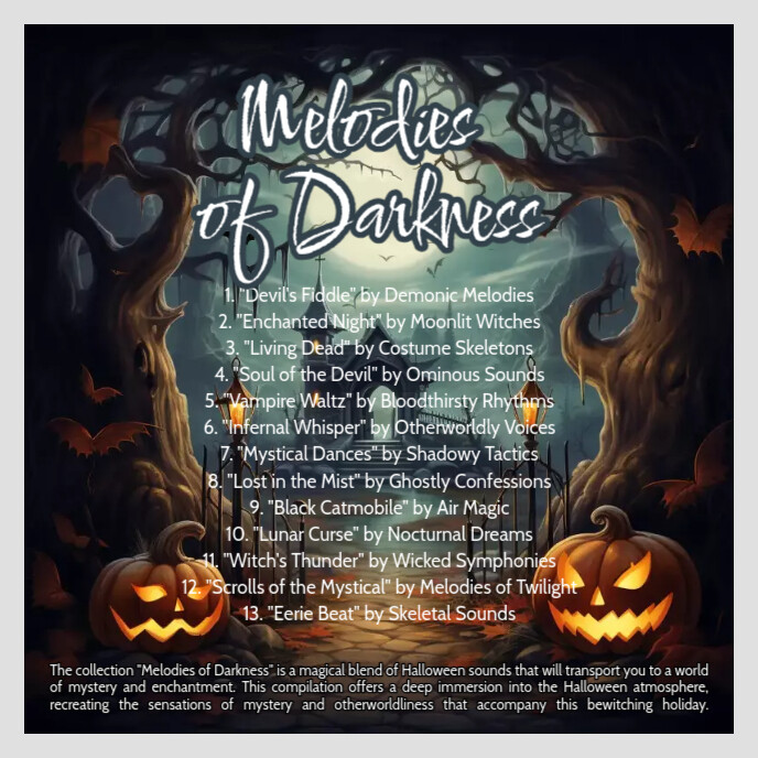 Album Track List Template | PosterMyWall