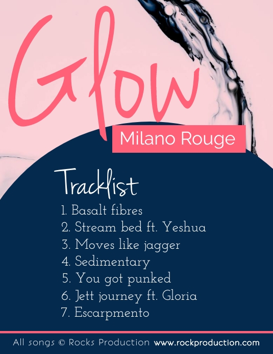 Album Tracklist Template PosterMyWall