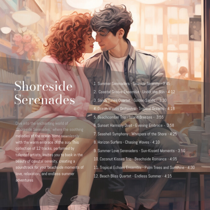 Album Tracklist Template PosterMyWall album-tracklist-template-postermywall