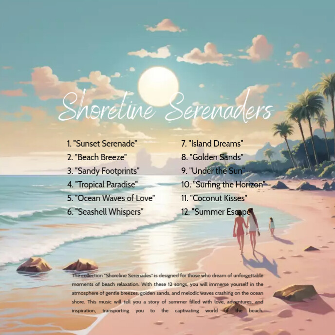 Album Tracklist Template PosterMyWall