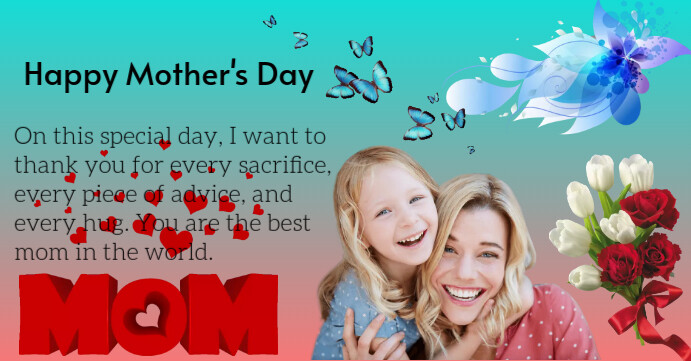 Alegre Happy Mother's Day! Portada De Evento De Facebook Ikhava Yomcimbi WeFacebook template