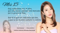 Mis 15 Años Pantalla Digital (16:9) template