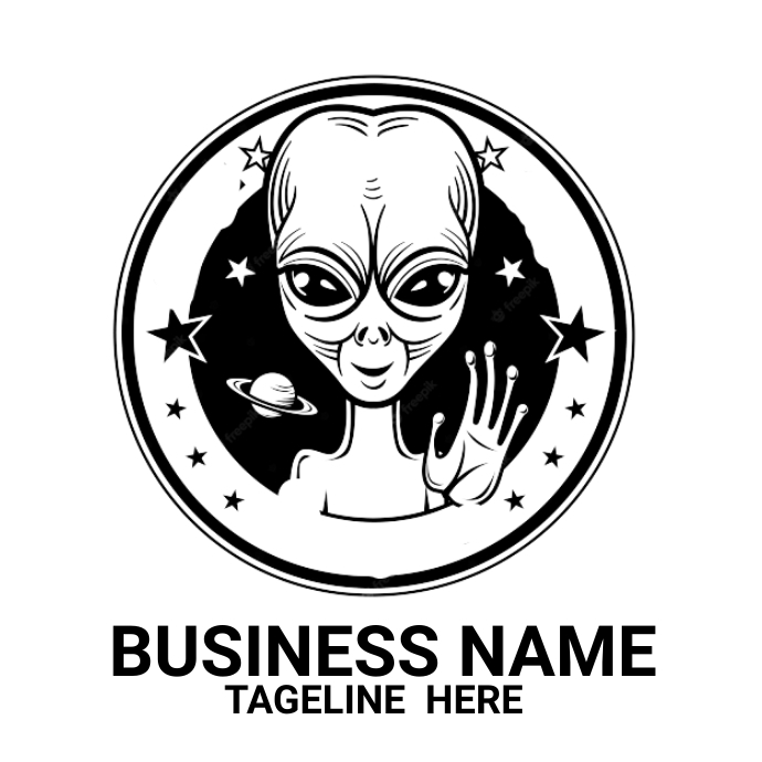 Alien logo Template | PosterMyWall