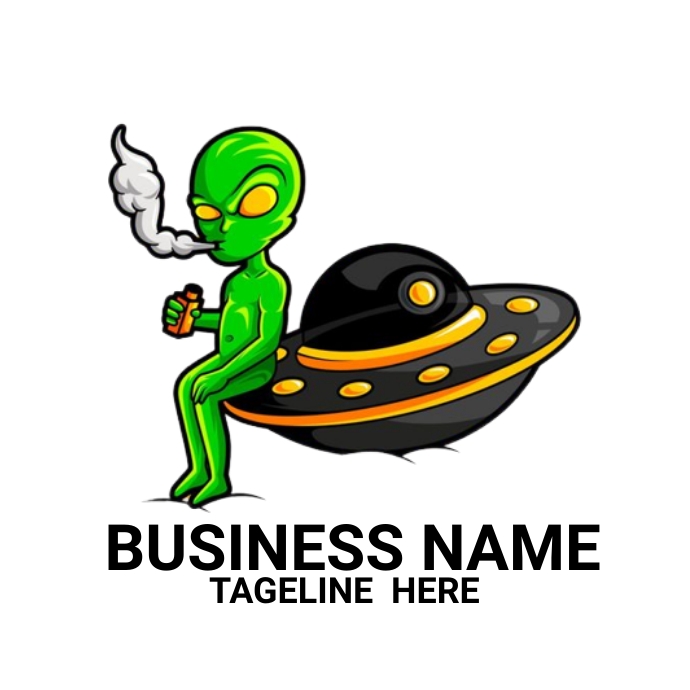 Alien logo Template | PosterMyWall
