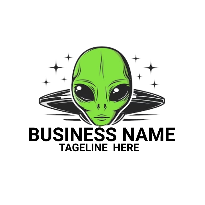 Alien logo Template | PosterMyWall