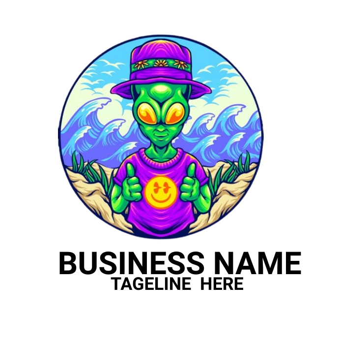 Alien logo Template | PosterMyWall