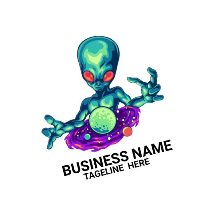 Alien logo Template | PosterMyWall