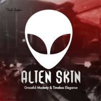 alien skin Logo template
