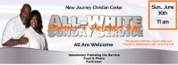 All Blanc Family an d Friend Day Service Fotografia de capa do Facebook template