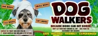 All Dogs Welcome: Walks, Wagging & Woofs! Portada de Facebook template