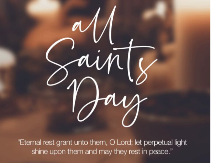 All Saints Template PosterMyWall