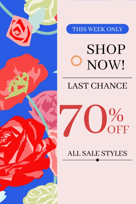 All Sale Style Ads Poster Template | PosterMyWall