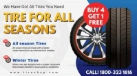 All Season Tire Center Digital Display Video template