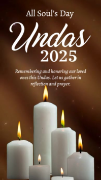 All Soul's Day Undas 2025 Rolka Instagram template