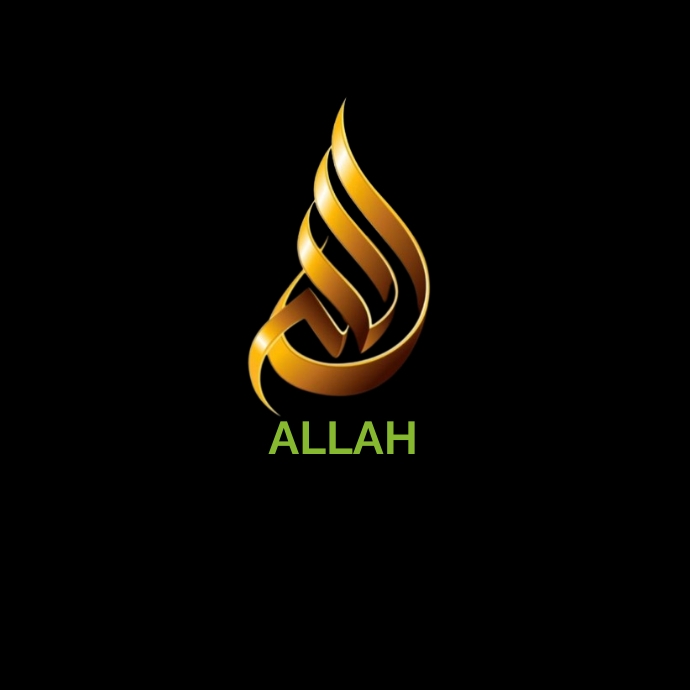 Allaha Design ALLAH Template | PosterMyWall