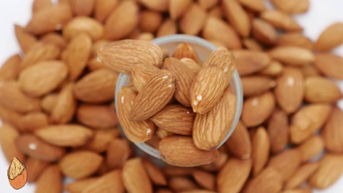 Almonds Miniatura di YouTube template