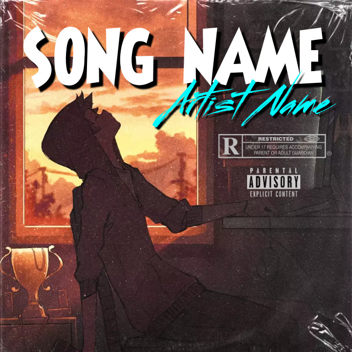 ALONE Cover Album music art trap mixtape rap Template | PosterMyWall