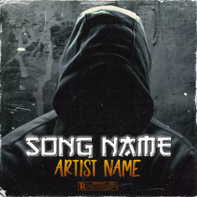 ALONE Cover Album music art trap mixtape rap Template | PosterMyWall